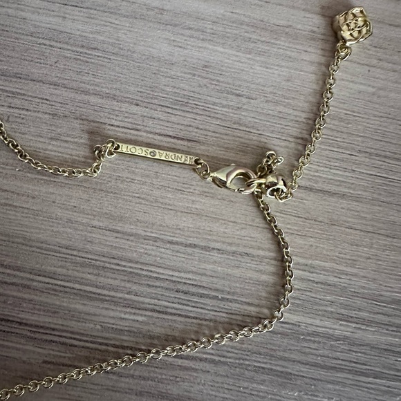 Kendra Scott Gold and Pink Butterfly Pendant Necklace - Picture 7 of 12